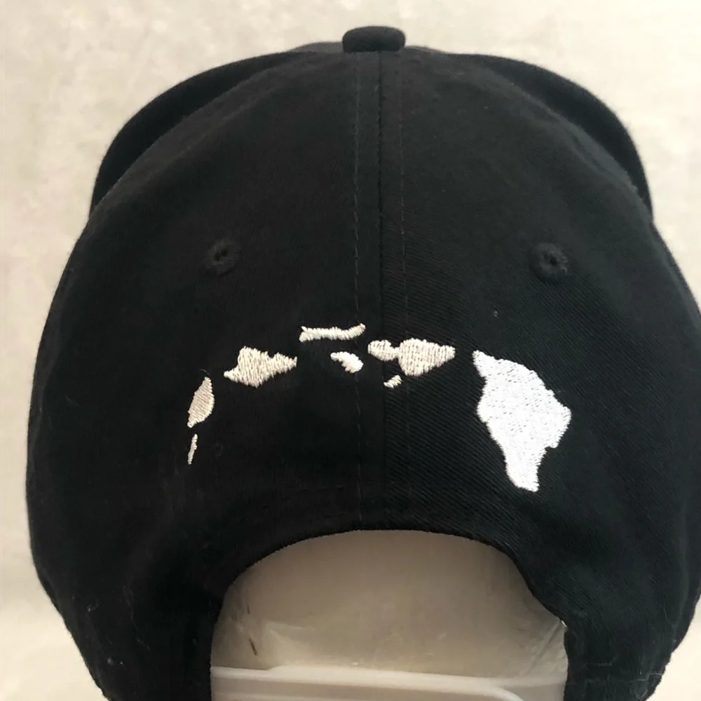 Get Nutz Wear Hawaii Black Rasta Flag Bill Embroidered Snapback Hat Cap OSFM - Picture 6 of 11